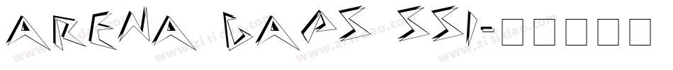 Arena Caps SSi字体转换